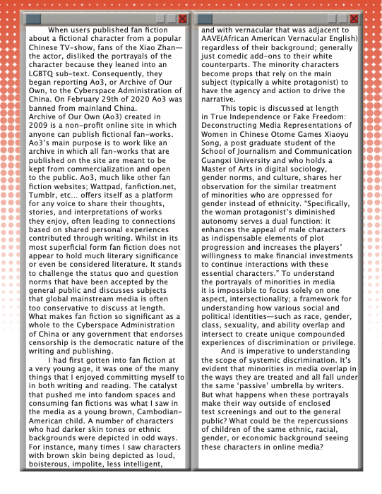 Article by Ace Penn